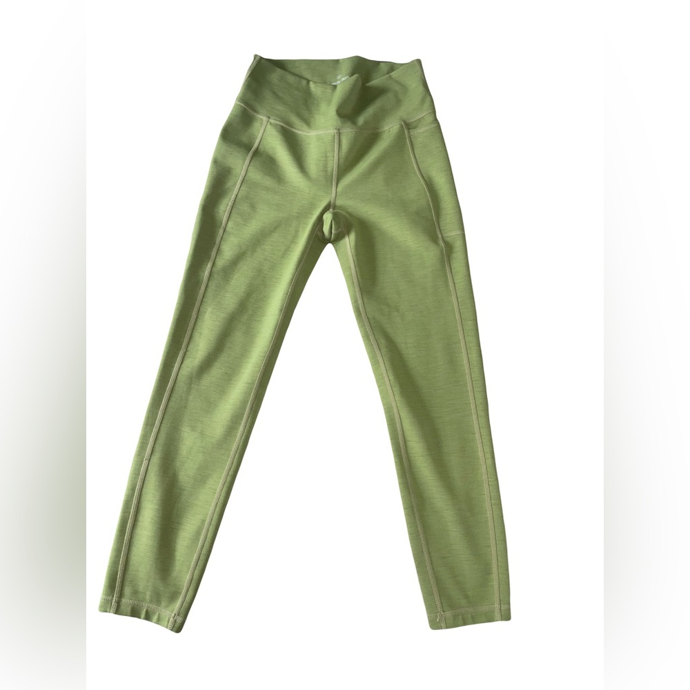Sweaty Betty Olive Super Sculpt Leggings 7/8